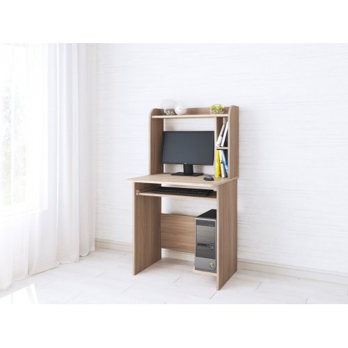 Стол компьютерный Грета-1, ясень шимо