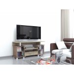 Тумба для ТВ с полками 003 (К2), ясень шимо/дуб сонома