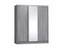 Шкаф-купе с зеркалом Strike 1800 Atelier светлый