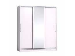 Шкаф-купе с зеркалом Strike 1800 Белый