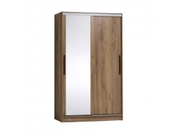Шкаф-купе с зеркалом Strike 1200 Дуб табачный Craft