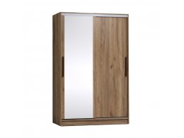 Шкаф-купе с зеркалом Strike 1350 Дуб табачный Craft