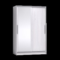 Шкаф-купе с зеркалом Strike 1350 Ясень Анкор светлый