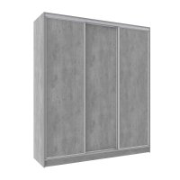 Шкаф-купе трехдверный 2000 Домашний Atelier светлый