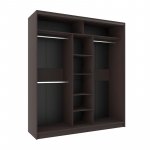 Шкаф-купе трехдверный 2000 Домашний Венге