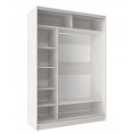 Шкаф-купе двухдверный 1600 Домашний Ясень Анкор светлый