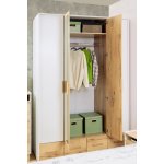 Шкаф для одежды и белья Айрис 555, дуб