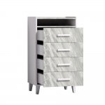 Комод высокий Айрис 45, статуарио