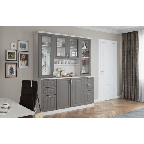 Буфет Прованс-016 Клен Серый