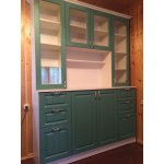 Буфет Прованс-08 Клен Бирюза