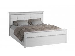 Кровать с настилом ДСП Ливорно ЛКР-1 160х200, ясень