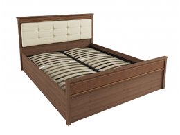 Кровать с ортопедическим основанием Ливорно ЛКР-1 160х200, орех
