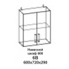 6В Навесной шкаф 600 Танго