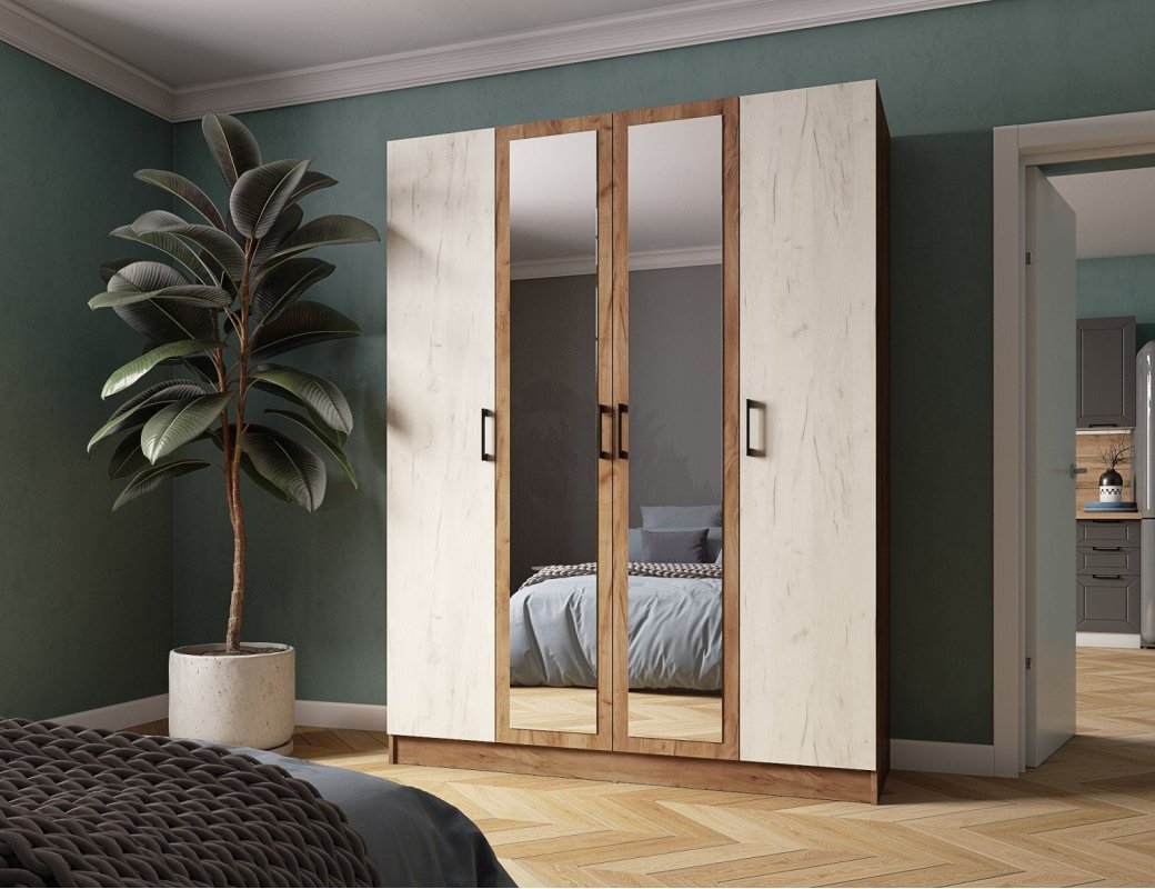 Шкаф Вегас 160, дуб крафт табачный