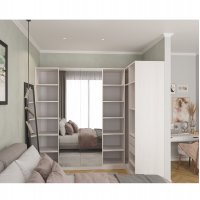 Гардеробная Рум. Комплект 3.2, белый