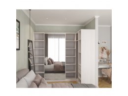 Гардеробная Рум. Комплект 3.2, белый