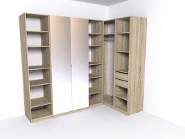 Гардеробная Рум. Комплект 3.2, дуб сонома