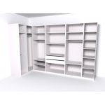 Гардеробная Рум. Комплект 5.2, белый