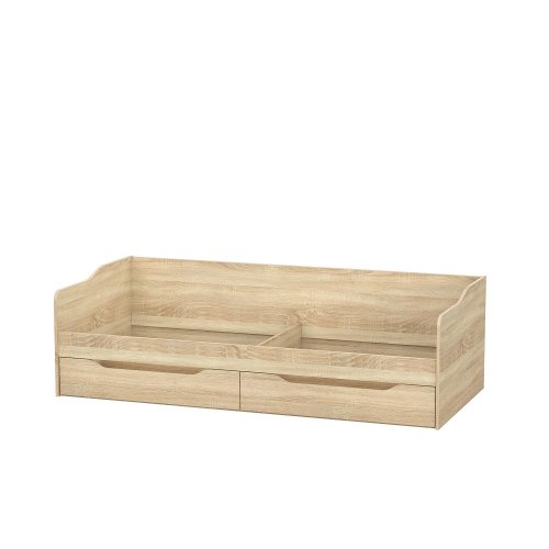 Кровать детская с ящиками КР 1 90х200, дуб сонома Кровать детская с ящиками КР 1 90х200, дуб сонома