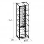 Шкаф МЦН Аурелио 1, белый