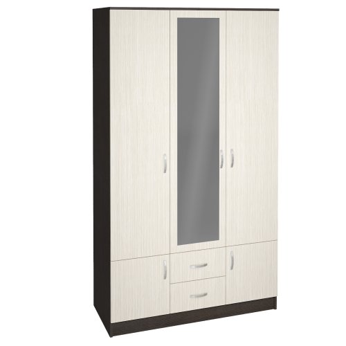 Шкаф трестворчатый Ронда ШК-3, венге/дуб белфорд