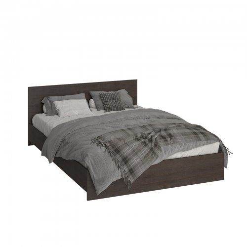 Кровать с основанием ЛДСП Ронда КР-140 140х200, венге