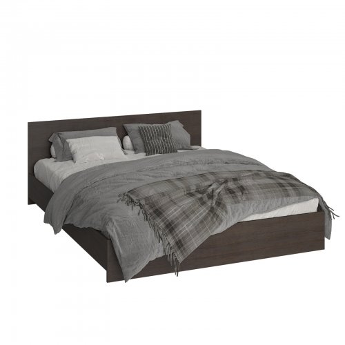 Кровать с основанием ЛДСП Ронда КР-160 160х200, венге