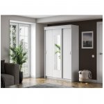 Шкаф-купе Бассо, белый