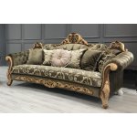 ALESSANDRO (АЛЕССАНДРО)  Диван 3-х местный (ткань категория 10)