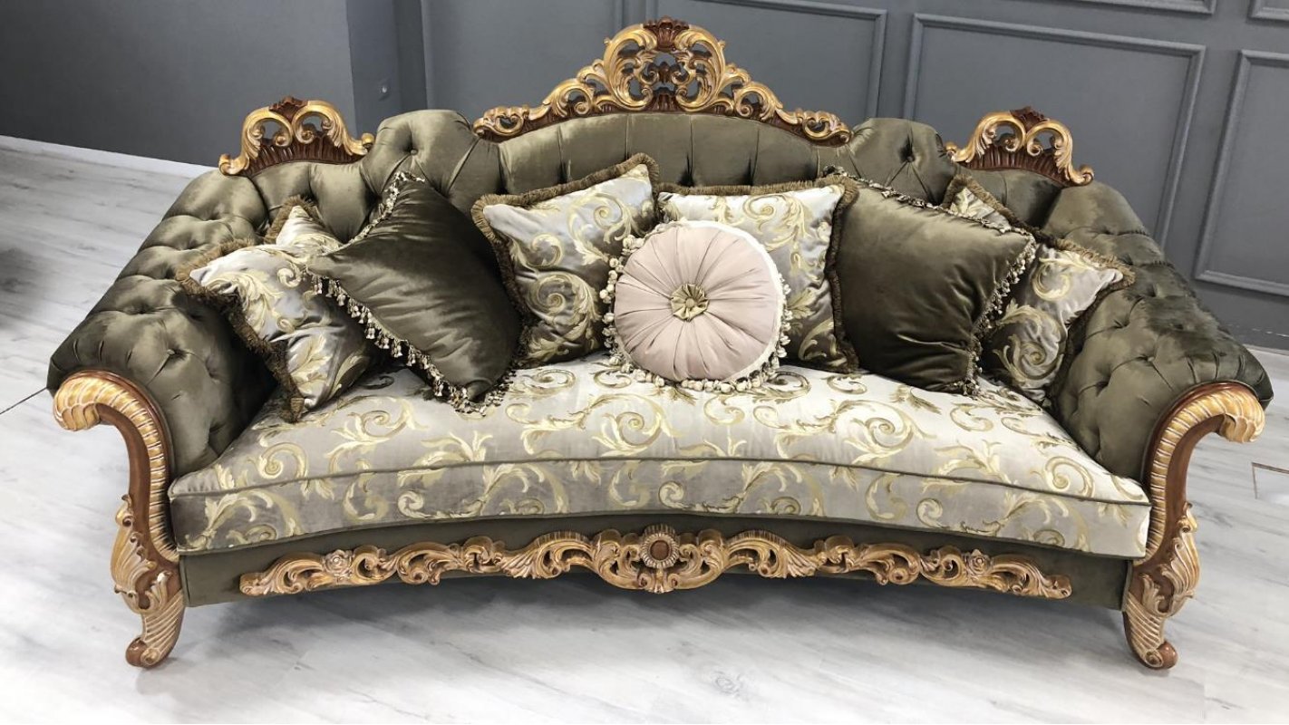 ALESSANDRO (АЛЕССАНДРО)  Диван 3-х местный (ткань категория 10)