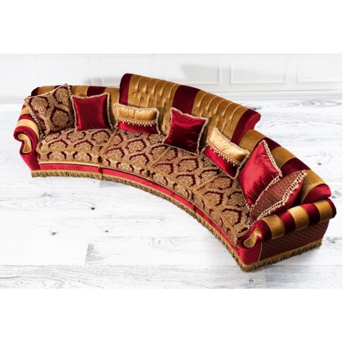 BEATRICE (БЕАТРИЧЕ) Диван эркерный 4-х местный 4600 (ткань категория 10) дизайн 3 BEATRICE (БЕАТРИЧЕ) Диван эркерный 4-х местный 4600 (ткань категория 10) дизайн 3