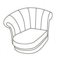 ВАЛЕНСИЯ Оттоманка левая 2L (10 категория ткани)