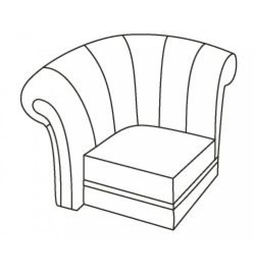 ВАЛЕНСИЯ Оттоманка левая 3L (10 категория ткани)