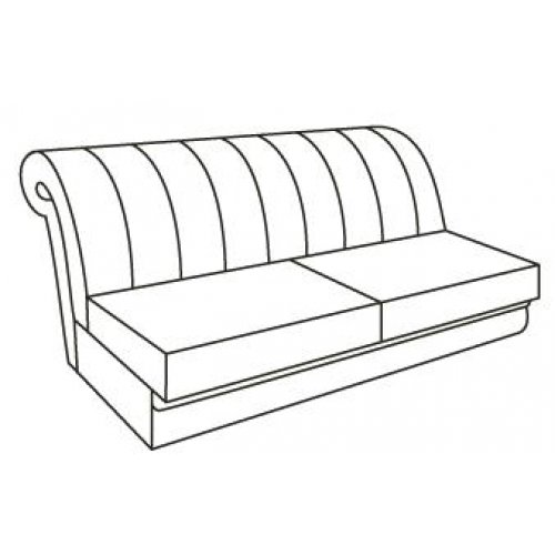 ВАЛЕНСИЯ Диванная секция с механизмом "Дельфин" (10 категория ткани)