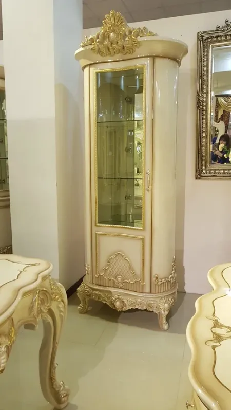 КАССИОПЕЯ Витрина 2-х дверная левая