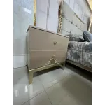 ЛАУРА Комплект (Кровать 1,8 + 2 Тумбочки + Туалетный стол + Пуф + 6-ти дв. шкаф)