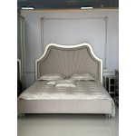 ДЕЗИРЕ Комплект (Кровать 1,8 + 2 Тумбочки + Туалетный стол с/з + Пуф + 6дв. шкаф)