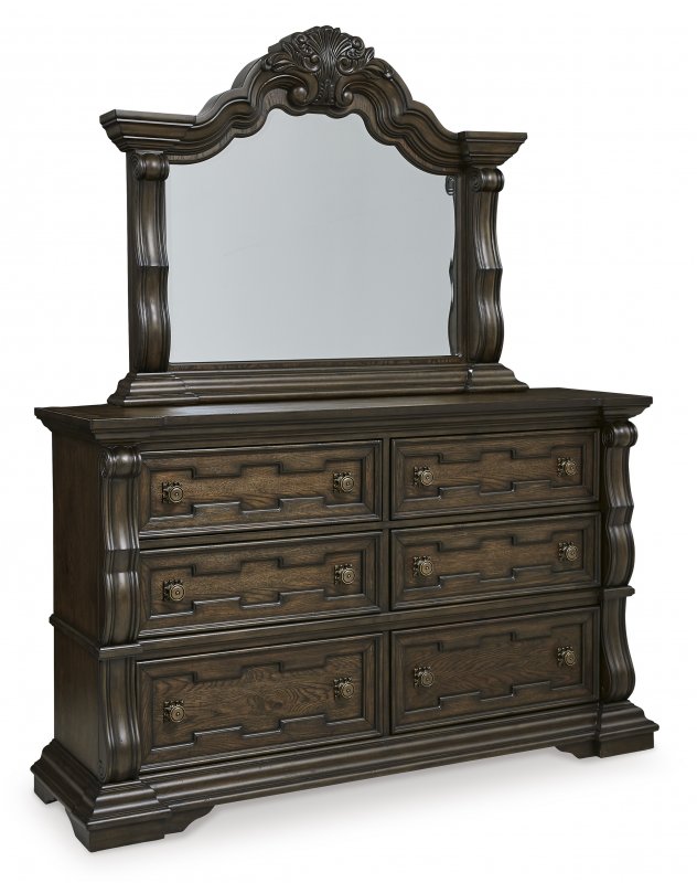 ЗЕРКАЛО К КОМОДУ MAYLEE B947-36 ДЛЯ СПАЛЬНИ