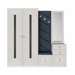 АЛИЯ Шкаф 1-но дверный фрезерованный 