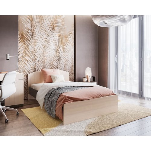 Кровать с настилом Ненси-1 80х200