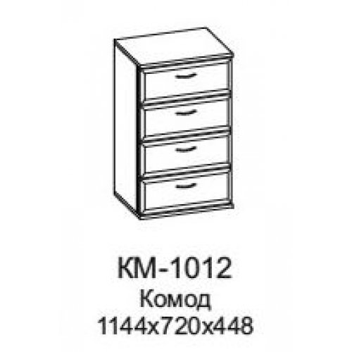 КАРИНА Комод КМ-1012