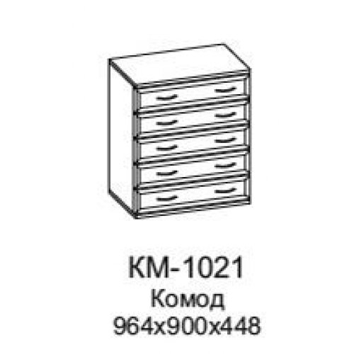 КАРИНА Комод КМ-1021