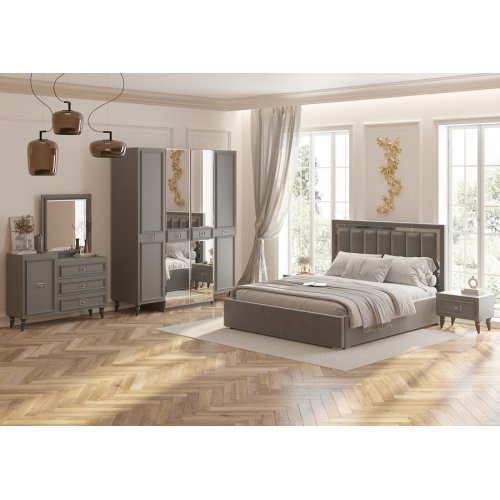 ВИКТОРИЯ  Комплект спальни с 4-х дверным шкафом