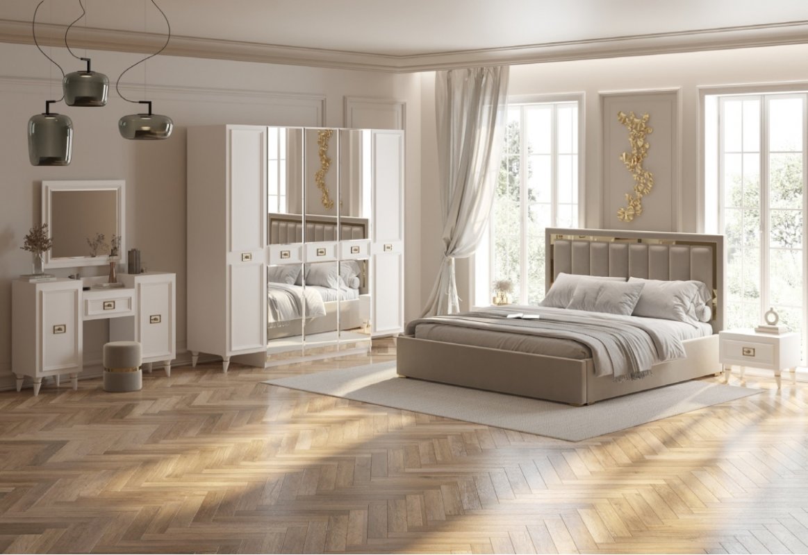 ВИКТОРИЯ  Комплект спальни с 5-ти дверным шкафом