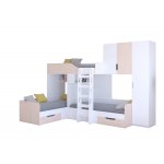 ТРИО/2 Кровать детская 3-х местная, 2-х ярусная 