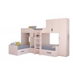 ТРИО/2 Кровать детская 3-х местная, 2-х ярусная 