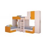 ТРИО/2 Кровать детская 3-х местная, 2-х ярусная 