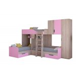 ТРИО/2 Кровать детская 3-х местная, 2-х ярусная 