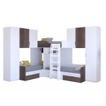 ТРИО/3 Кровать детская 3-х местная, 2-х ярусная 