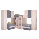 ТРИО/3 Кровать детская 3-х местная, 2-х ярусная 